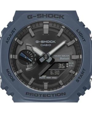Men Functional Sports Diver Japan Eco-Drive Digital Watch Timer CASIO GA-B2100-2AER G-Shock Silver color Dial 45mm image 5