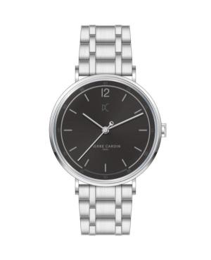 Men Klassisch Quartz Analog Watch PIERRE CARDIN CBN.3013 Schwarz Dial 42mm