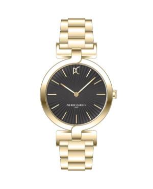 Women Klasické Quartz Analog Watch PIERRE CARDIN CMD.3512 Černá Dial 34mm