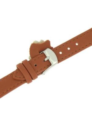 Watch Strap Diloy 421.08.12 Brown Ruda 12 mm image 2