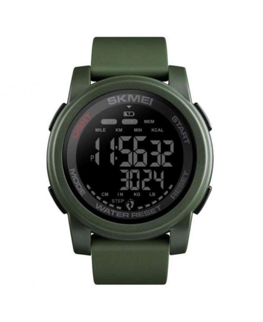 Men Sports Functional Quartz Digital Watch Timer SKMEI 1257AG Černá Dial 50mm