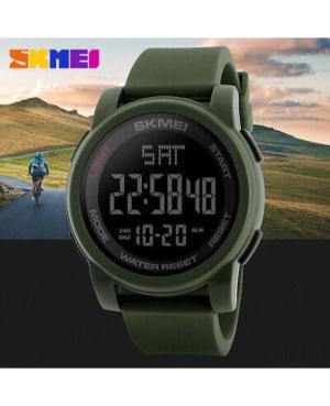 Men Sports Functional Quartz Digital Watch Timer SKMEI 1257AG Černá Dial 50mm image 4