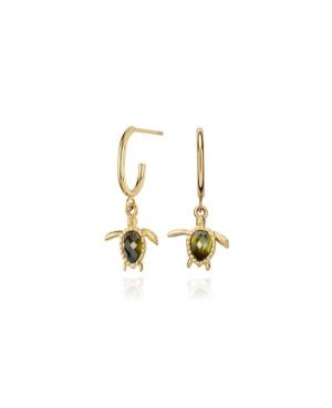 Paul Hewitt Turtle Hoops Earring Gold PH-JE-0180