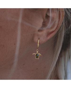 Paul Hewitt Turtle Hoops Earring Gold PH-JE-0180 image 1