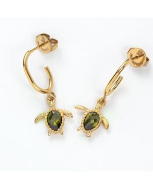 Paul Hewitt Turtle Hoops Earring Gold PH-JE-0180 image 2