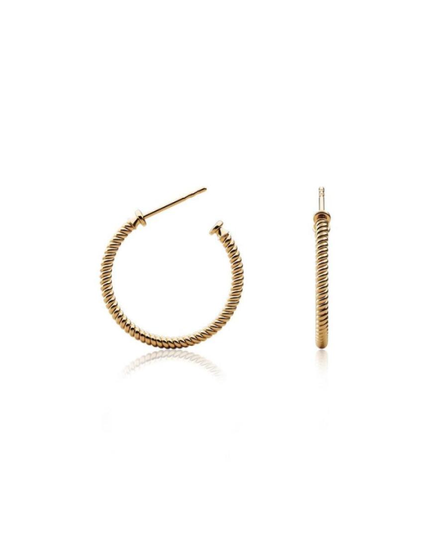 Paul Hewitt Rope Hoop Earring PH-ER-ROH-G