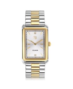 Women Fashion Quartz Analog Watch SIF JAKOBS SJ-W1030-YG2 Silver Dial 24mm