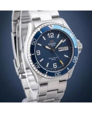Men Sports Diver Japan Automatic Analog Watch ORIENT RA-AA0818L19B Blue Dial 41.8mm image 2