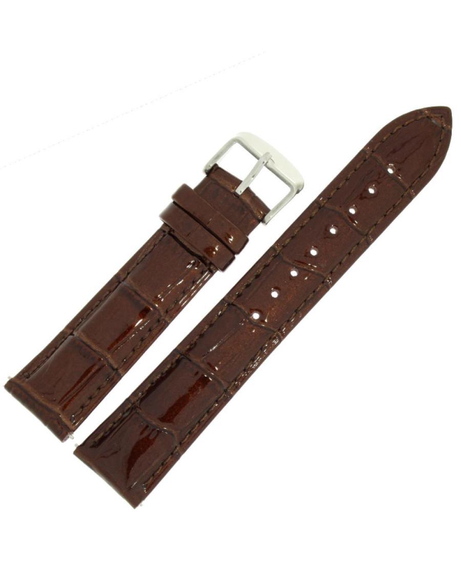 Watch Strap JULMAN Sams 02.20.WH Brown Ruda 20 mm