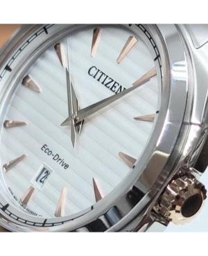 Men Classic Japan Eco-Drive Analog Watch CITIZEN AW1756-89A Black Dial image 2