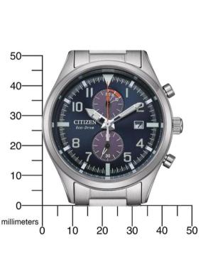 Чоловічий Спортивний Класичний Наручний Годинник CITIZEN CA7028-81L image 5