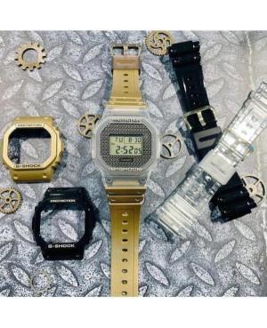 Men Sports Functional Diver Japan Quartz Digital Watch Timer CASIO DWE-5600HG-1ER G-Shock Silver color Dial 44mm image 3