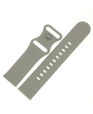 Julman SL.07.22 Silicone watch strap Gray 22 mm
