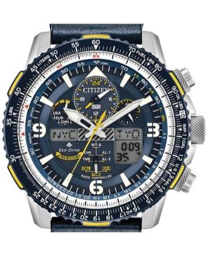 Vyriškas Diver Japoniškas Elektroninis, Solar Digital Watch Chronograph CITIZEN JY8078-01L Mėlyna Dial 7mm image 5