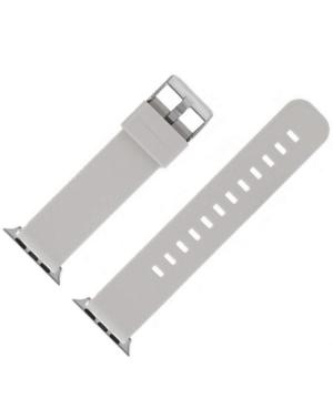 Watch Strap Diloy SBR40.07.22.APP.42/44 Silicone Silikonas Gray