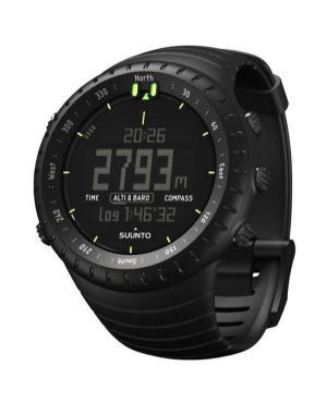 Men Sports Functional Quartz Digital Watch Timer SUUNTO SS014279010 Schwarz Dial 50mm