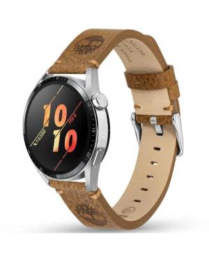Watch Strap TIMBERLAND STRAP ASHBY L WHEAT LEATHER SS Brown Hnědá 22 mm image 10