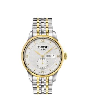 Men Classic Luxury Swiss Automatic Analog Watch TISSOT T006.428.22.038.01 Silver Dial 39.3mm