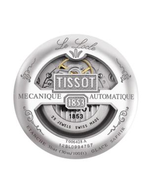 Чоловічий Класичний Швейцарський Механічний Наручний Годинник TISSOT T006.428.22.038.01 image 6