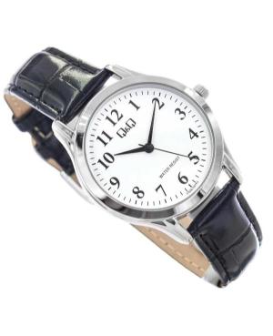 Men Klassisch Japan Quartz Analog Watch Q&Q C02A-007PY Weiß Dial 38mm image 2