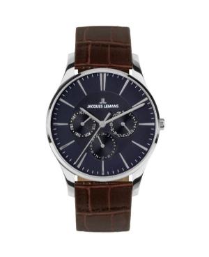 Mężczyźni Funkcjonalny kwarcowy Zegarek JACQUES LEMANS 1-1951C Czarny Wybierz 40mm