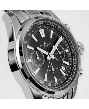 Men Klasické Diver Quartz Watch Chronograph JACQUES LEMANS 1-2117I Černá Dial 44mm image 2