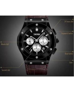Мужские Классические Наручные Часы SKMEI 9157BN изображение 4