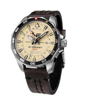Men Diver Automatic Analog Watch VOSTOK EUROPE NH34-225A713 Gold color Dial 46mm