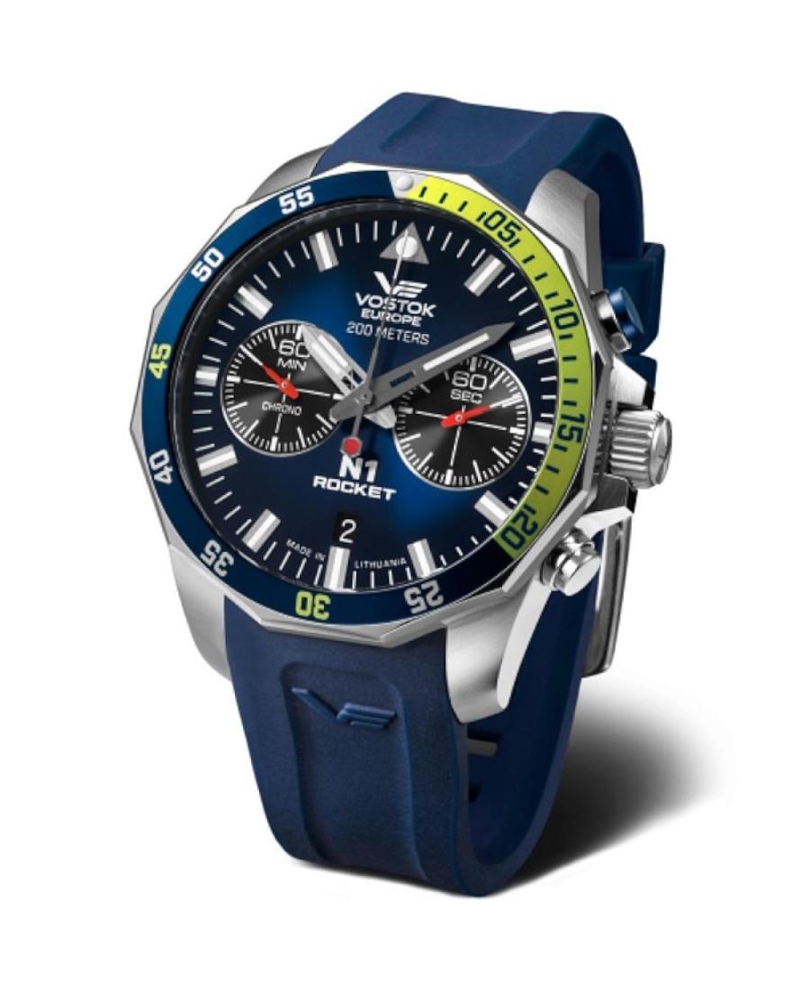 Чоловічий Дайверський Наручний Годинник VOSTOK EUROPE 6S21-225A708SIBL