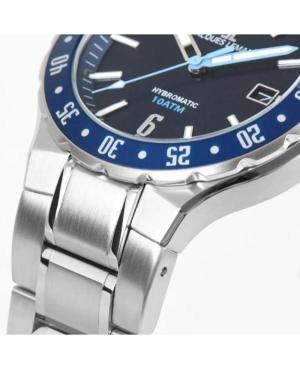 Men Sports Automatic Analog Watch JACQUES LEMANS 1-2109H Blue Dial 42mm image 3