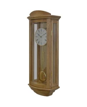 ADLER 20044PBO Quartz Wall Clock Wood Antique Oak image 1