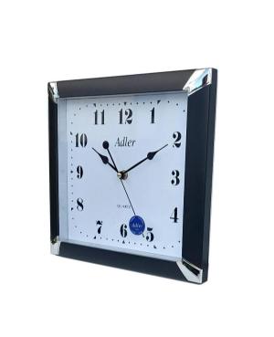 ADLER 30089 BLACK Wall clock Black Plastic Černá