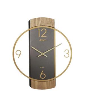 ADLER 21228PBO Настенные кварцевые часы Wood Дуб Стекло Многоцветный