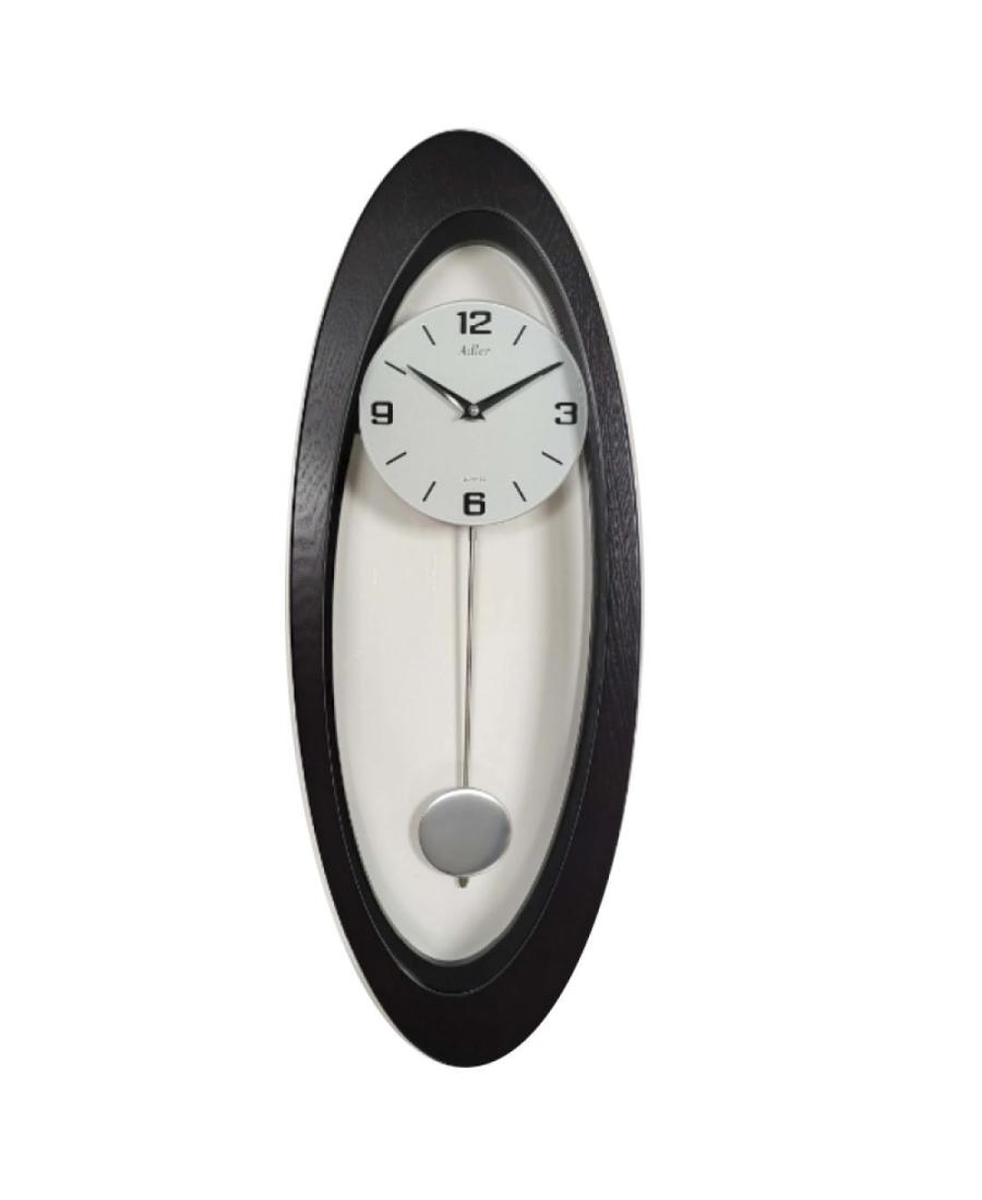 ADLER 20234W Wall clock Wood Walnut Medis Riešutas
