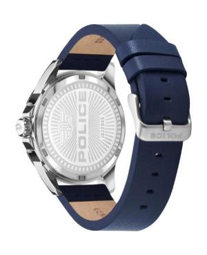 Vyriškas Modernus (fashion) Kvarcinis Rodyklinis Watch Papuoštas graviruotais ornamentais POLICE PEWJA2204501 Mėlyna Dial 7mm image 1