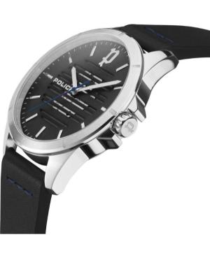 Men Fashion Quartz Analog Watch Skeleton POLICE PEWJA2204502 Černá Dial 45mm image 3