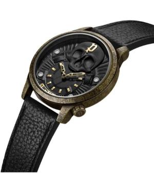 Мужские Fashion Кварцевые Аналоговый Часы POLICE PEWJA2227702 Черный Циферблат 44mm изображение 2