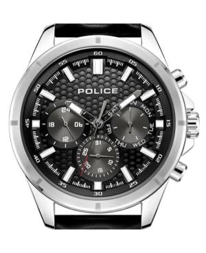 Men Fashion Quartz Analog Watch POLICE PEWJF2204101 Černá Dial image 4