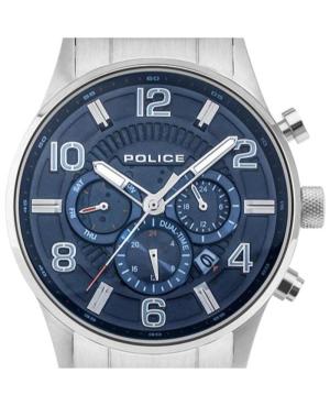 Men Klassisch Quartz Analog Watch POLICE PEWJK2203101 Blau Dial 45mm image 3