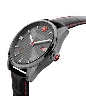 Men Classic Swiss Quartz Analog Watch SWISS MILITARY HANOWA SMWGB2200140 Black Dial 40mm image 3