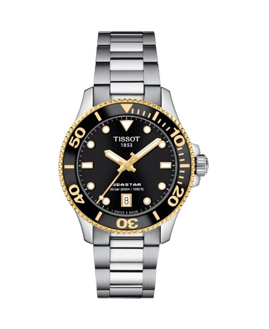 Женские Классические Спортивные Дайверские Швейцарские Наручные Часы TISSOT T120.210.21.051.00