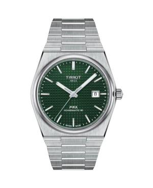 Mężczyźni klasyczny Luxury Szwajcar automatyczny analogowe Zegarek TISSOT T137.407.11.091.00 Zielony Wybierz 40mm