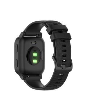 Watch Strap Diloy SBR42.01.22 Silicone Black Silikonas Juoda 22 mm image 1
