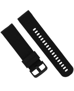 Watch Strap Diloy SBR42.01.22 Silicone Black Silikonas Juoda 22 mm image 3