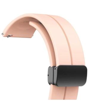 Watch Strap Diloy SBR45.13.20 Silicone Pink Silikonas Rožinė 20 mm image 3