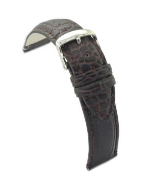 Watch Strap Diloy 412.02.20 Brown 20 mm