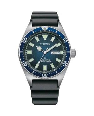 Men Diver Japan Automatic Analog Watch CITIZEN NY0129-07LE Blau Dial 41mm