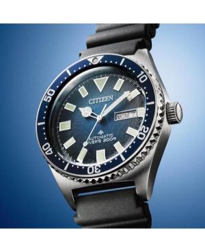 Men Diver Japan Automatic Analog Watch CITIZEN NY0129-07LE Blau Dial 41mm image 6