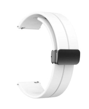 Watch Strap Diloy SBR45.22.22 White 22 mm