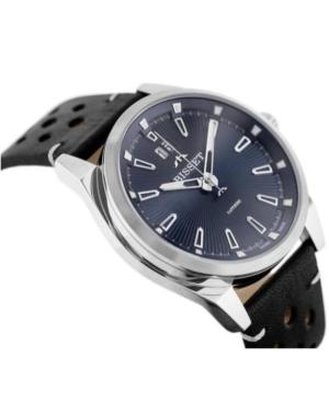 Men Klassisch Swiss Quartz Analog Watch BISSET ZEGBIS078 Blau Dial image 5